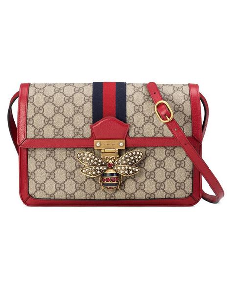 gucci queen margaret gg supreme medium shoulder bag brown|gucci queen margaret bag review.